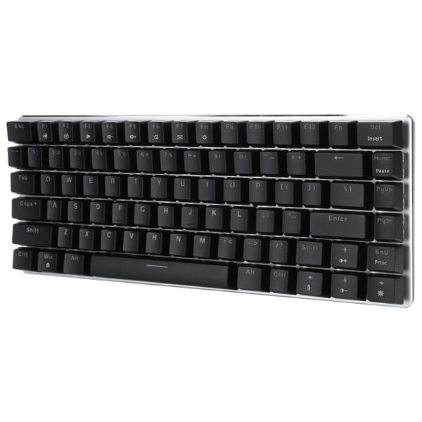 AJAZZ AK33 Mekanisk Tastatur Sort RGB Lys Gaming Desktop Bærbar Computer Tilbehør Blå Switch