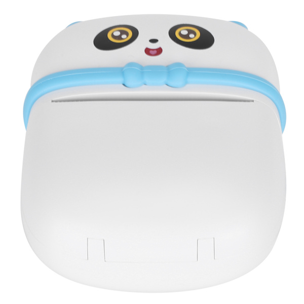 Mini Memo Printer med termisk papir til udskrivning af foto, forkert spørgsmål, skoleartikler, blå