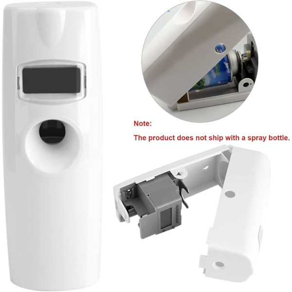 LCD Display Duftdispenser Automatisk Timer Aroma Spray Luftfrisker til Kontor Værelse Pauserum Cafe, Restaurant