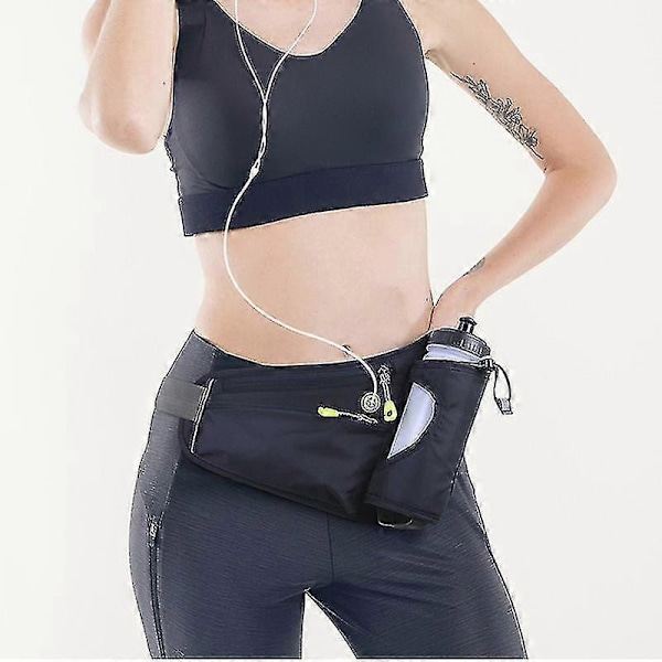 Ulkoilu Retkeily Fitness Juoksu Vyölaukut Juomapulloteline Vihreä