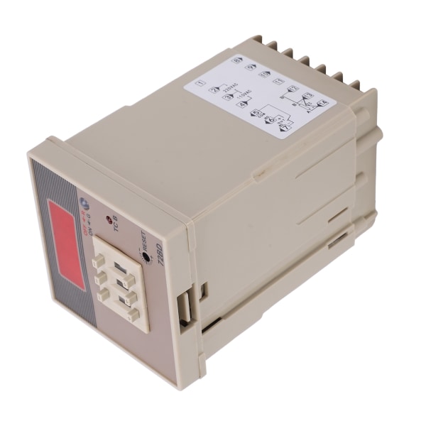 BERM Temperaturregulator Digital Display Regulator 0-400℃ Skydd Detekteringsenhet 220V