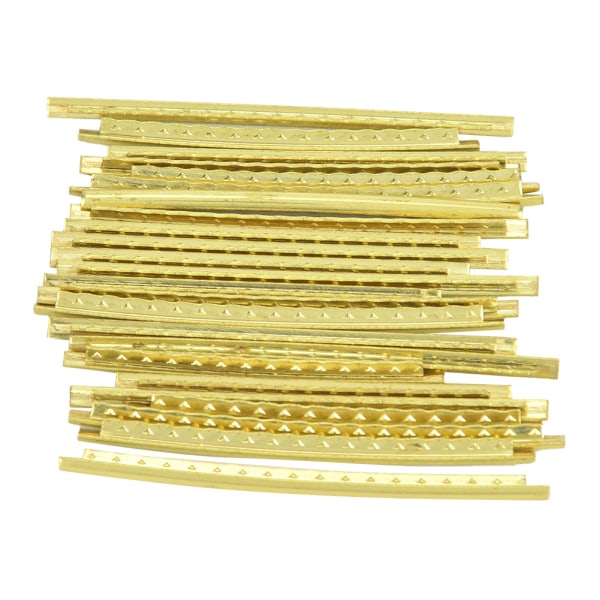 24st/ set Elgitarr Fret Wire Gitarr Gripbräda Mässing Fret Wire Bredd 2,7 mm