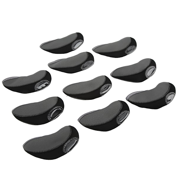 10 st/set järnklubbsöverdrag set golfjärnklubbsöverdrag golfstångshuvudskydd