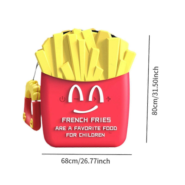 Fries Högtalare Skrivbordshögtalare för födelsedagspresent Inomhusunderhållning Utomhus--