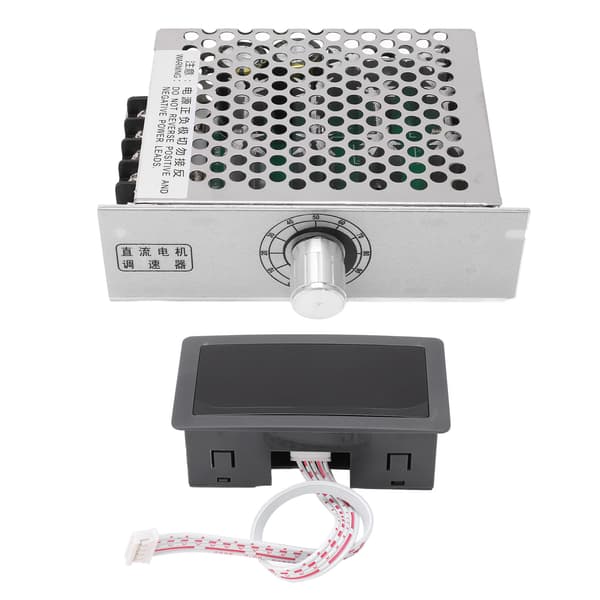 DC-motorregulator mjukstart och stopp PWM-motorhastighetsregulator med digital displaypanel DC12‑80V