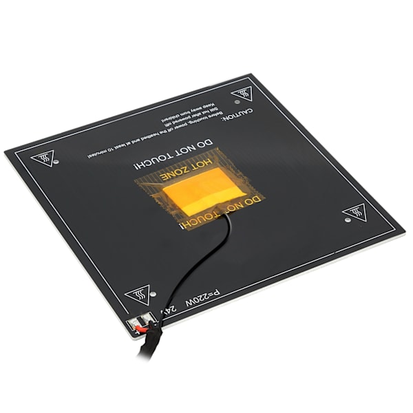 Skriveroppvarmingsseng for Creality 3D Ender-3 Industrielt tilbehør med oppvarmet puteplate