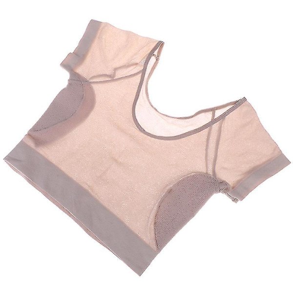 1x Underarm Svettepute Vest Topp Armhule Overdreven Svette Menopause Skjold
