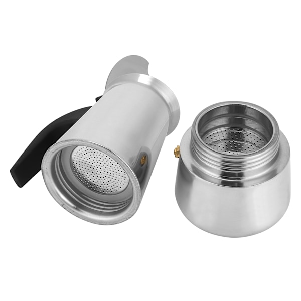 200 ml bærbar kaffemaskine Moka-kande i rustfrit stål til hjemmekøkken