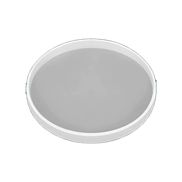 5 stk. Resin Coasterforme Blød Silikone Glatning Nem Frigivelse Coaster Silikoneforme til Håndværk DIY
