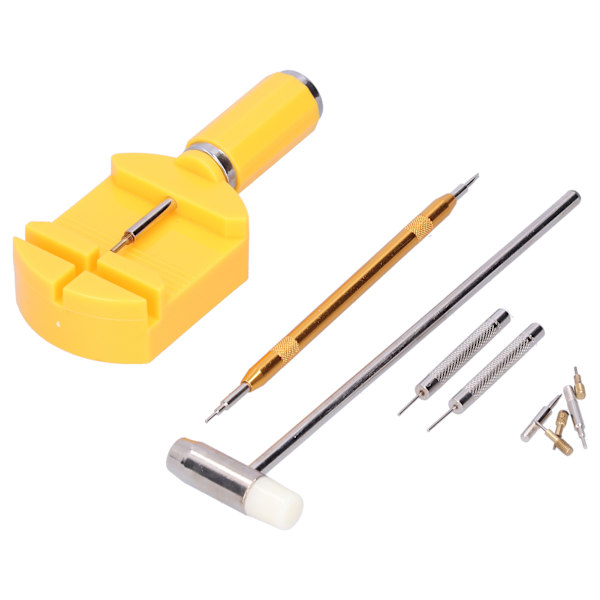 Klokke Link Pin Remover Spring Bar Tool Klokke Band Remover Adjuster Klokke Reparasjonsverktøysett
