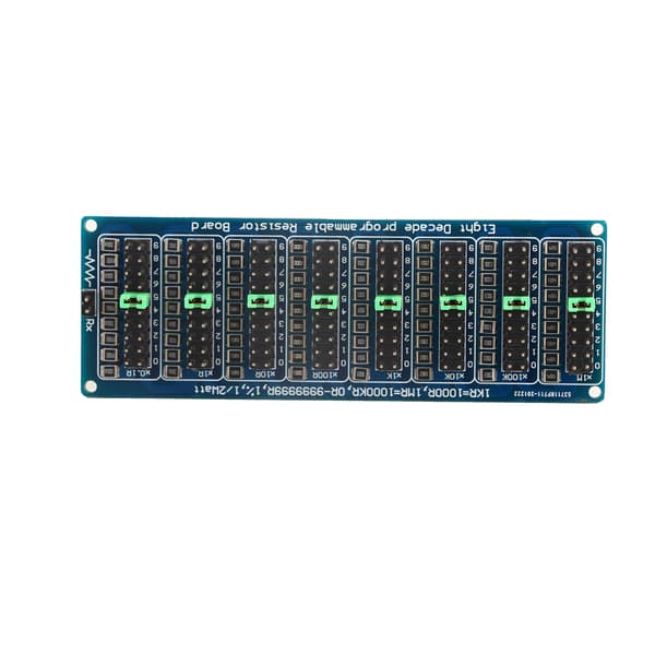 Programmerbar motståndsbräda 0.1R - 9999999R 8 sektioner 0.1R noggrannhet elektronisk komponent