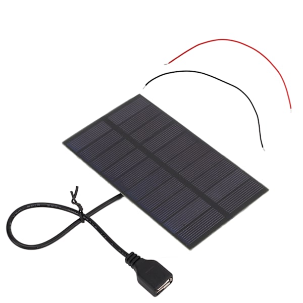 1,5 W 5 V monokiteinen piisiru DIY aurinkopaneelit USB-liitännällä Joustava miniaurinkopaneeli