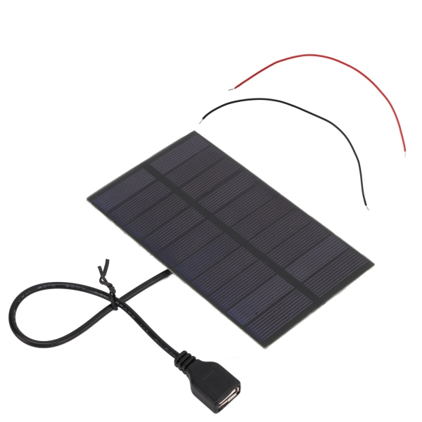 Joustava mini-aurinkopaneeli USB liitännällä - 1,5 W 5 V monokiteinen pii