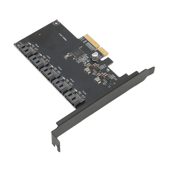 PCIE-5 SATA-laajennuskortit 6 Gbps:n siirtonopeuden Plug and Play 5-porttinen SATA3.0-laajennuskortti Windowsille pöytätietokoneille