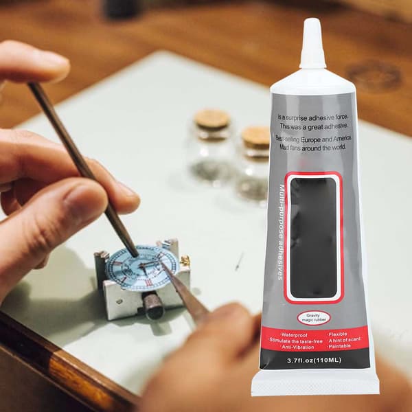 110 ml multifunktionell DIY smycken klocka hem nålspets vattentätt lim
