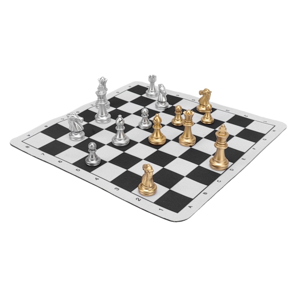 Schackset spelpjäser brädspel heminredning barnleksak schackbrädeset kit för hemresa