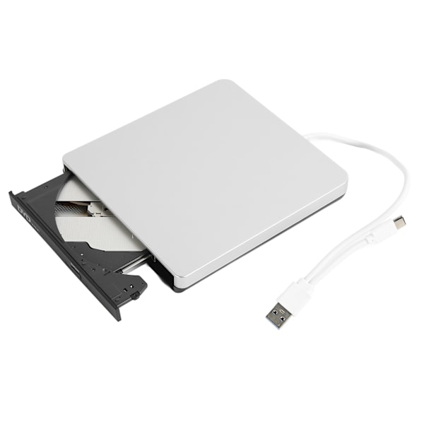Ekstern CD DVD-drev Ultrathin USB3.0 Type C R RW Bærbar CD DVD-brænder til bærbar computer stationær computer