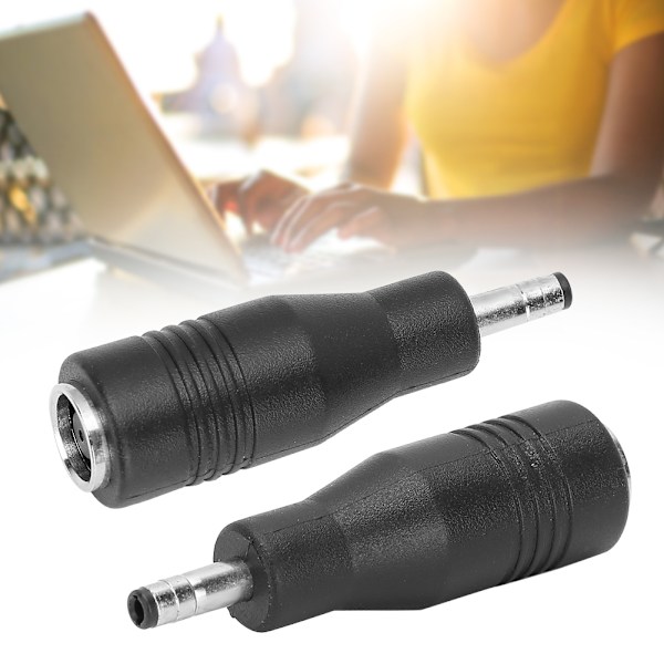 2 stk. DC-stik til stik-forbindelse til bærbare computere 7,9 x 5,5 mm til 4,0 x 1,7 mm til Lenovo