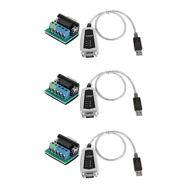 3X USB till RS485 RS422 Seriell Konverter Adapter Kabel FTDI Chip