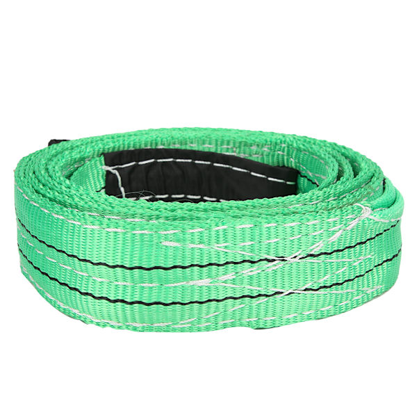 3Meter x 50mm Polyester lyftsele Industriell kranlyftbana Grön
