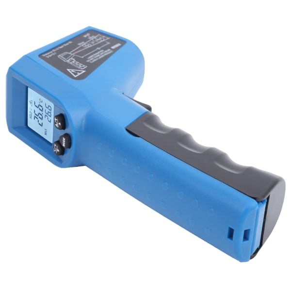 50℃550℃ Berøringsfri infrarød termometer Industriell håndholdt LCD digital temperaturtester