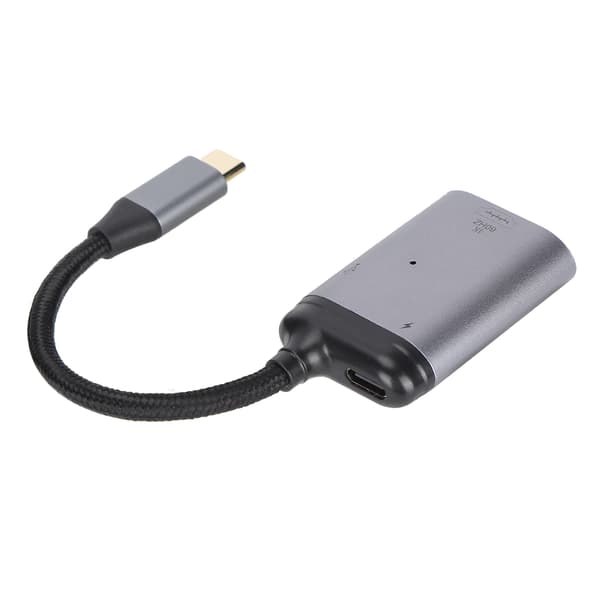 Typ-C till HD Multimedia Interface/PD/Data Hane Kort Kabel 3 i 1 Multifunktionsadapter