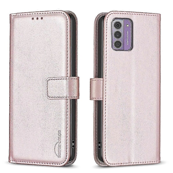 Nokia G42 Magneettinen Lompakkokotelo Korttipaikoilla - Yhteensopiva Suojakotelo Sininen
