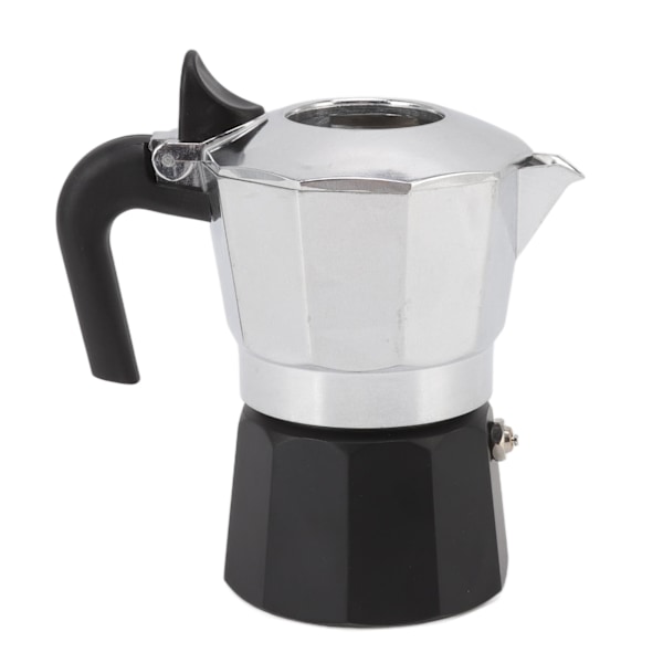 Dubbelventil Moka Pot Kaffebryggare Klassisk Åttahörnig Form Moka Kaffebryggare Hem Utomhus Caféverktyg