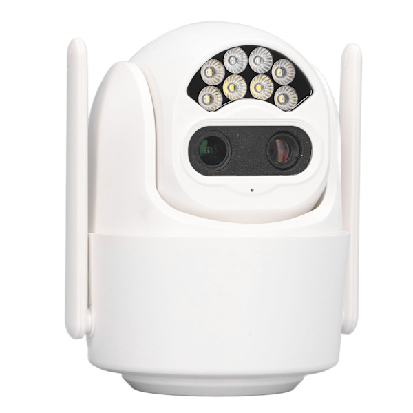 Ulkovalvontakamera 110-240 V 1080P HD langaton WiFi-kupukamera zoom-objektiivilla EU-pistoke
