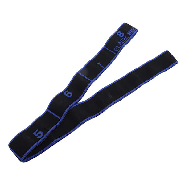 Motståndsband Yoga Latindans Dragrem Bälte Fitness Elastisk Träning Stretching BandBlå nummer