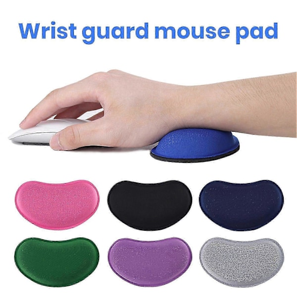 Kärlekshjärta Mus Handledsstöd Ergonomisk Smärtlindring Halkfri Elastisk Mjuk Bekväm Dator Mus Handledsstöd Kudde PC Tillbehör Rosa