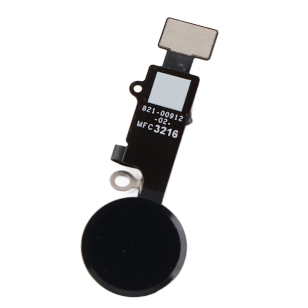 Ersättningsknapp Flexkabel Dekorationsknapp för iPhone 7 / 7plus / 8 / 8plus (Svart)