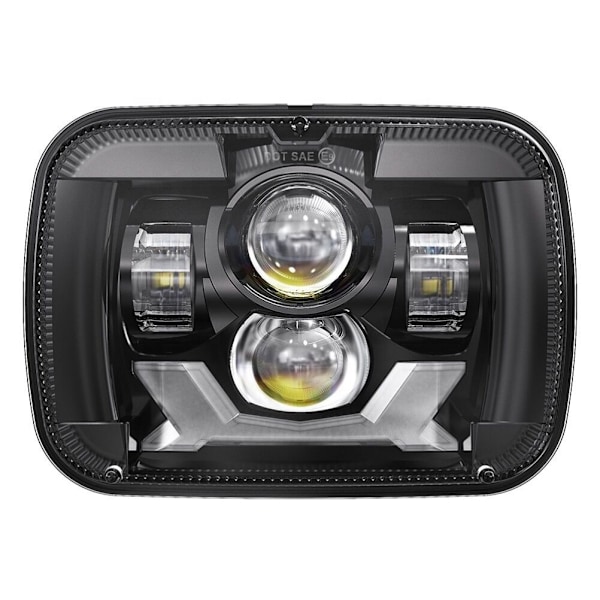 180W 5x7 6X7 Rektangulære LED-lastebillhovedlys Vanntett arbeidslys Støvtett LED-frontlykt