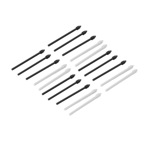 4Set ersättningsspetsar för pekstift för Samsung Galaxy S22 Ultra 5G ersättningsspetsverktygssats svart och grå