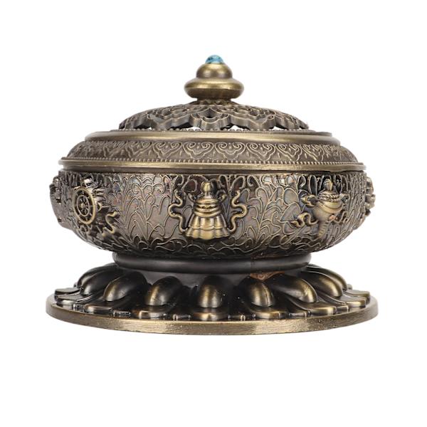 Røgelsebrænder Bronze Nepal Sandeltræ Legering Røgelse Brænder Holder til Te Værelse Bord Dekoration