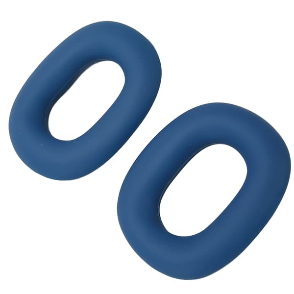 Erstatnings-headset-ørekopper i silikone, svedafvisende headset-ørehynder til IOS Earbuds Max, mørkeblå