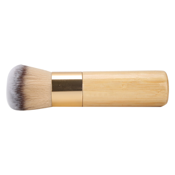 Bambu sminkborste Lös pulverborste Base Makeup Blush Brush Kosmetisk appliceringsverktyg