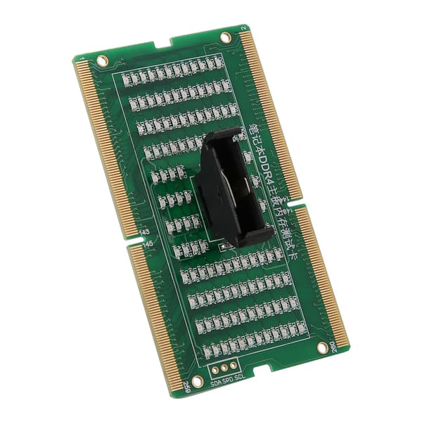SO-DIMM Analyzer Diagnostisk Testare Post Testkort för PC Laptop Stationär DDR234 Med Ljus DDR4