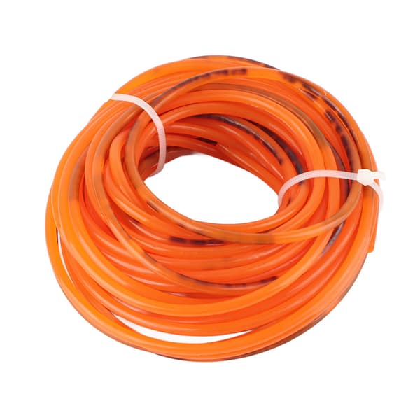 Orange Slät Yta PU Polyuretan Rundrem för Drivtransmission (3mm*10m)