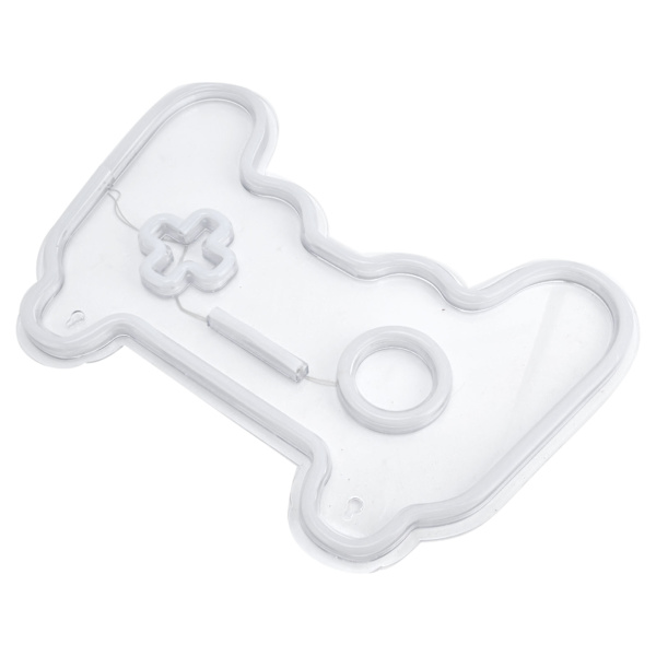 LED Neon Lights Gamepad USB Power Lampe Indendørs værelse dekoration til bar stue