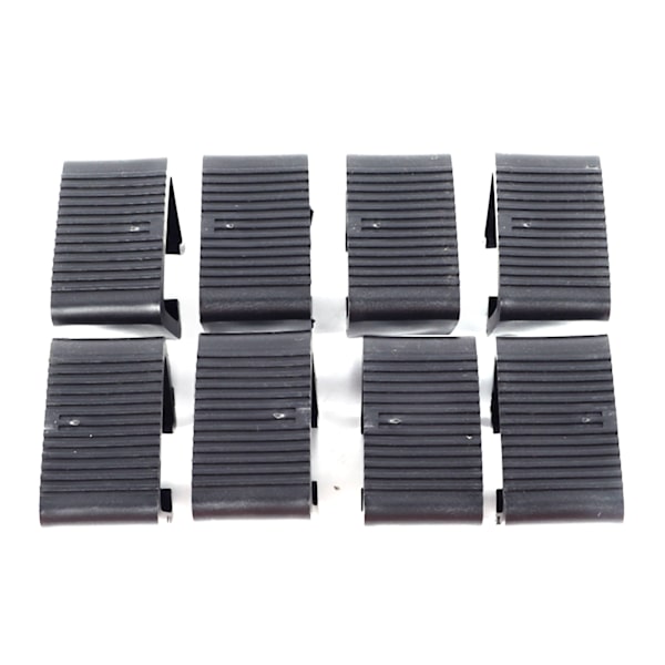 8 stk Utendørs terrassemøbelklemmer Rottingmøbler Festemidler Clips Seksjonssofa Sofa Funiture Clips 4,3 cm/1,7 tommer rille 8 stk.