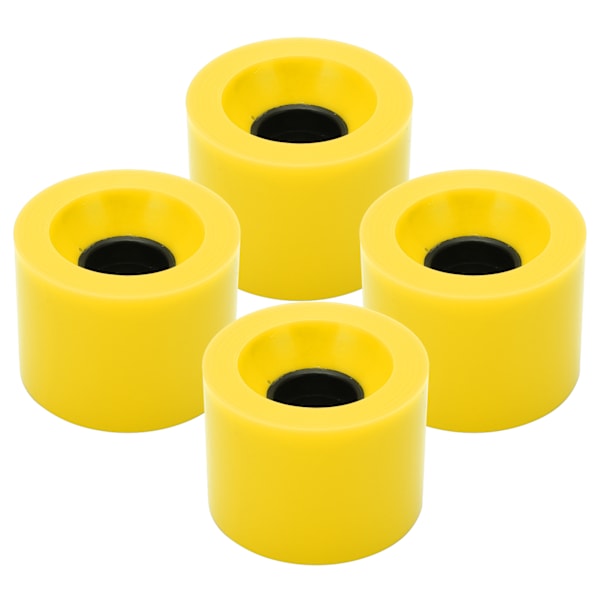 PUENTE 4 kpl 60x45mm rullalaudan pyörät 78A Longboard Cruiser -pyörät Varaosat Keltainen