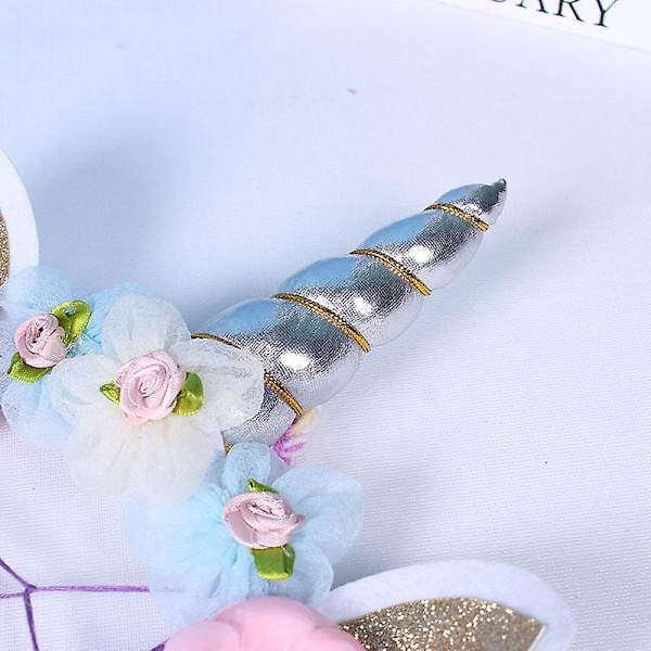 Lila Unicorn Dream Catcher Väggdekor