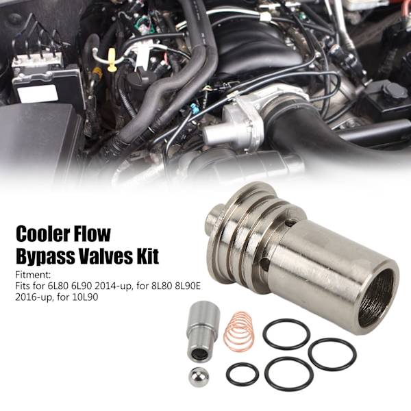 Cooler Flow Bypass Kit STL010 Kjølesystem konturneringsventiler sett for 6L80 6L90 8L90 10L90