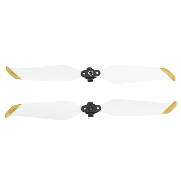 2 stk Plast-Reservepropeller 7238F Dronetilbehør Passer til DJI Mavic AIR 2 Drone Hvit