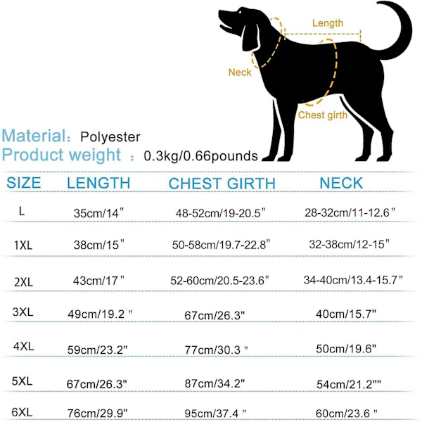 Justerbar pustende blå hunderegnfrakk for store og mellomstore hunder - Reflekterende striper, hetteponcho, vanntett hundeklær, regnjakke.