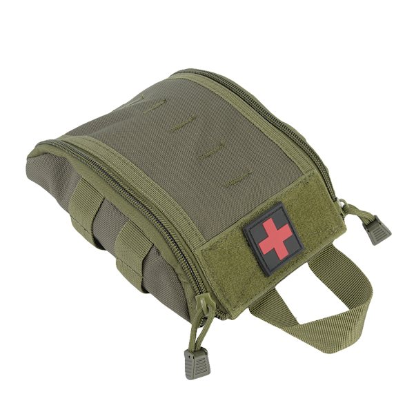 Utomhus bärbar resväska Emergency Survival Bag Rescue Medical Pouch (armégrön)