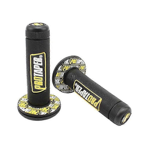 Motorsykkel Håndtak Protaper - 7/8 Gummi Gel Håndgrep for Dirt Pit Bike Motocross (10 Farger) Blå