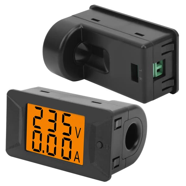 PZEM‑026 AC 40‑400V 100A Dubbel Digital Spännings-Ampere Panelmätare Amperemeter Voltmeter 110‑220V