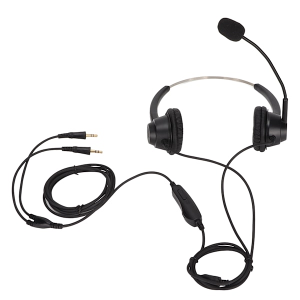 H360D‑PC‑MV Cell Phone Headset Business PC Headset with Microphone for Office Telemarketing Call Center